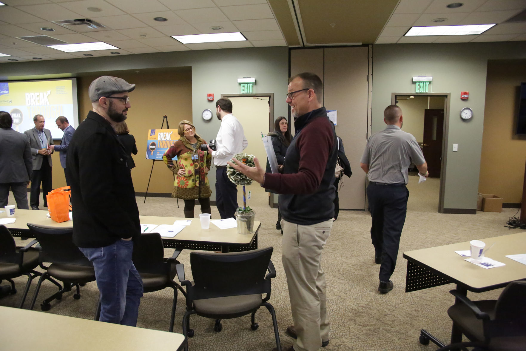 Centier Bank's quarterly Breakthrough business seminar